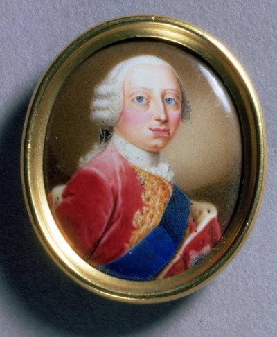 Porträtminiatur von Frederick Louis, Prinz von Wales, 1755 von Gaetano Manini